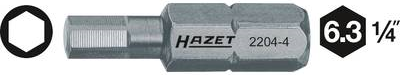 HAZET Bit 2204-8 Sechskant massiv 6,3 (1/4" ) (2204-8)