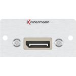 Kindermann 7444000583 Steckdose DisplayPort Aluminium (7444000583)