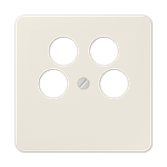 JUNG Abdeckung für 4L-SAT-TV-Dose 561-4 SAT2 (561-4SAT2)