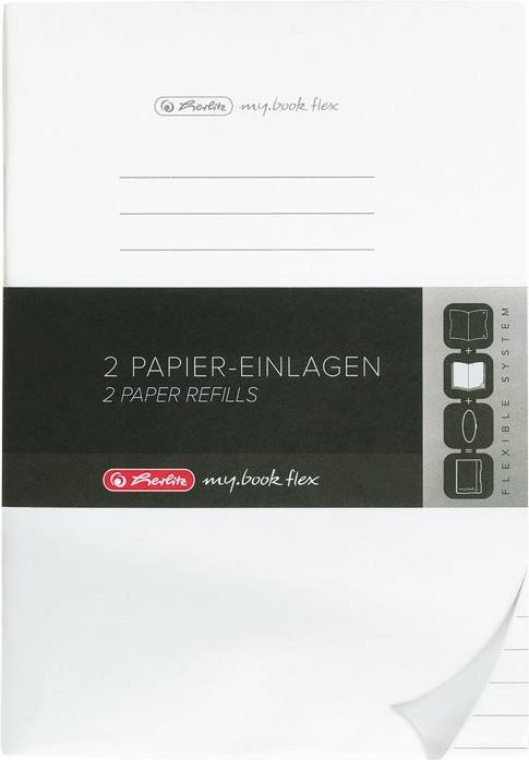 Herlitz 50034093 Notizbuch A4 80 Blätter Weiß (50034093)