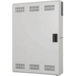 Assmann/Digitus SLIM WALL CABINET 900X600X200 Schlankes Design mit drehbaren Montagebereichen im Inneren, Wandgehäuse, Slim, 900x600x200 mm, 3HE horizontal und vertikale Montage, Farbe Grau (RAL 7035) (DN-19 WM-3H3V-SL)