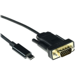 ACT USB Type C to VGA conversion cable, 2 meter USB3.1 CM - VGA M 1080P60 2M (SB0032)