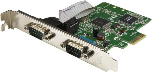 StarTech.com 2-Port PCI Express Serial Card with 16C1050 UART (PEX2S1050)