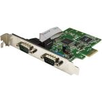 StarTech.com 2-Port PCI Express Serial Card with 16C1050 UART (PEX2S1050)