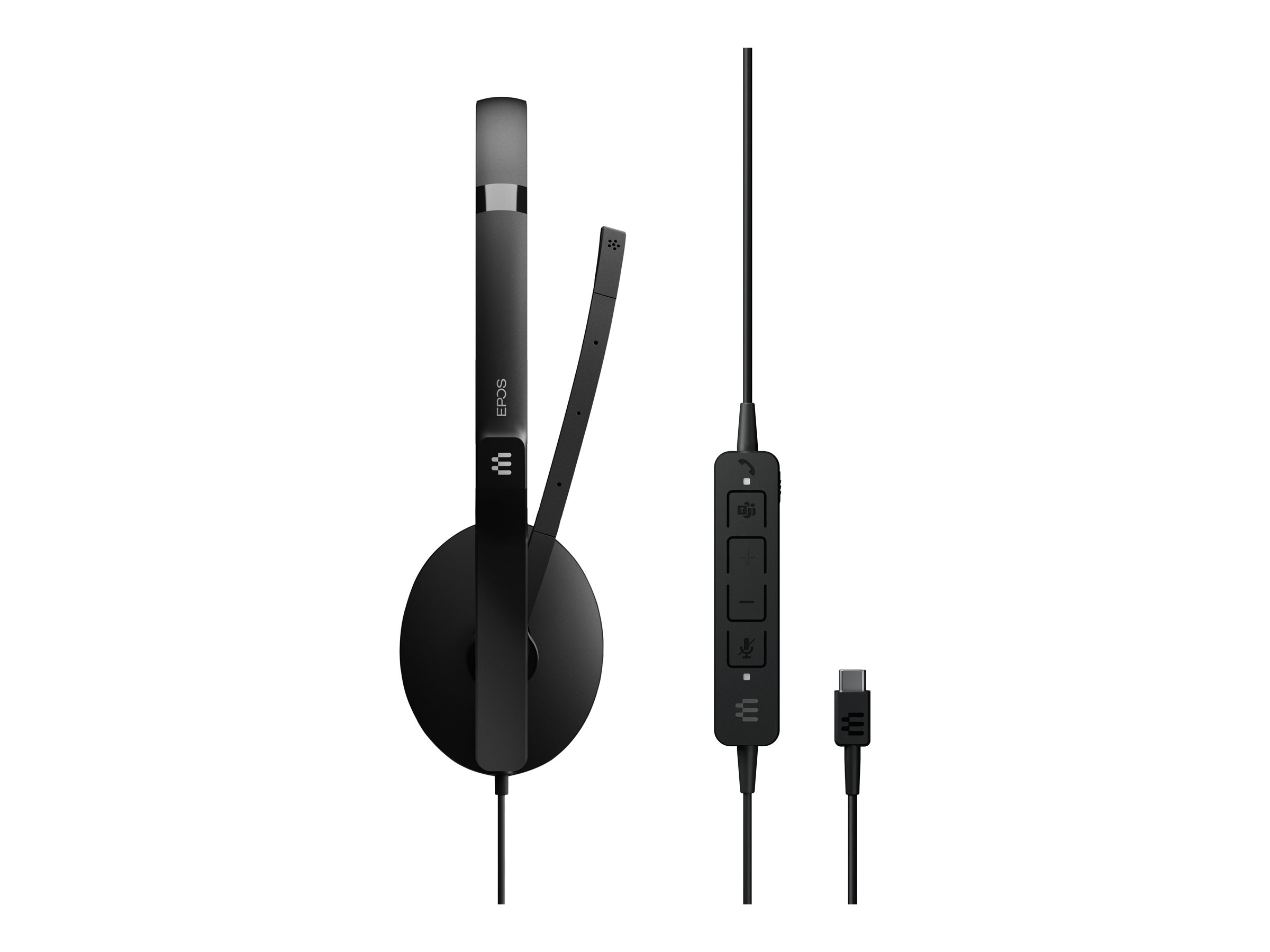 EPOS ADAPT 160T ANC On-Ear Headset USB-C Schwarz