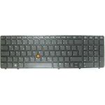 Hewlett Packard SPS-KEYBOARD DP BL W/NUM KP W8-ITL (703149-061)