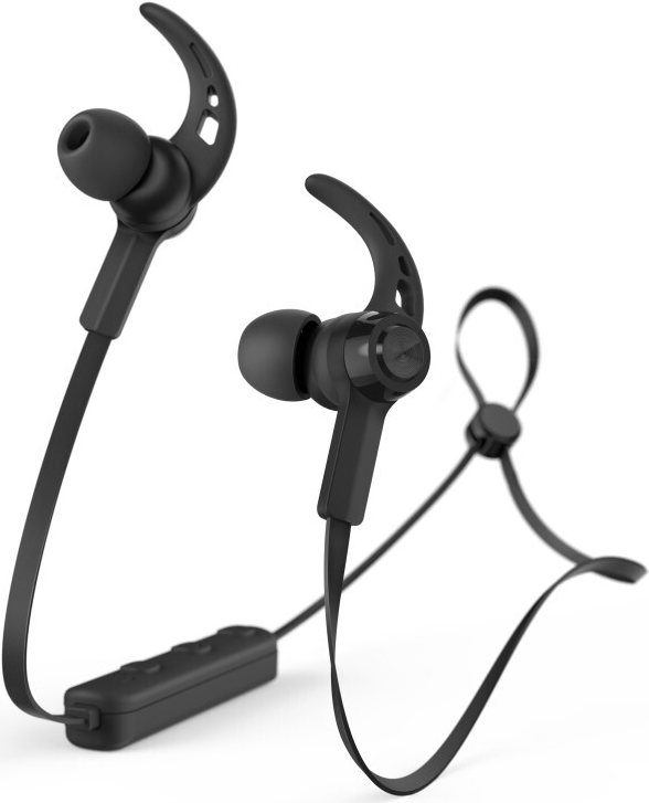 Hama Bluetooth®-Kopfhörer Freedom Run III, In-Ear, Mikrofon, Ear-Hook, Schwarz (00221777)