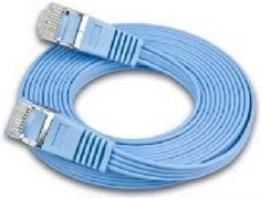 SLIM S6 01 BL - Cat.6 SLIM-Patchkabel, STP(PIMF), 0,1 m, blau (PKW-STP-SLIM-KAT6 0.1 BL)