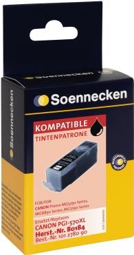 Soennecken Tintenpatrone 80184 wie Canon PGI570XLBK schwarz (80184)