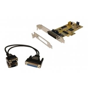 Exsys EX-45362IS - Serieller Adapter - PCIe - RS-232/422/485 x 2