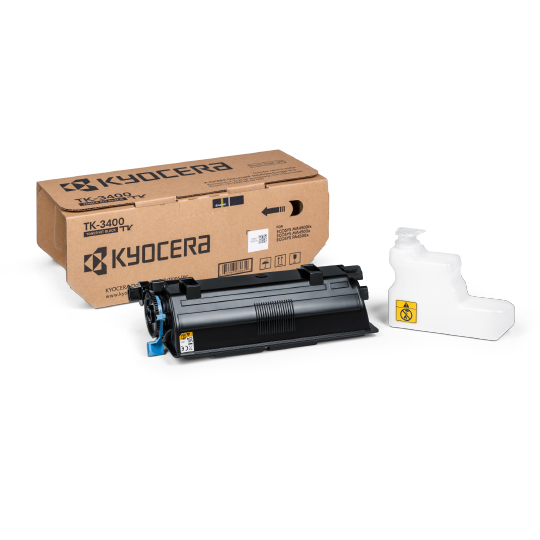 Kyocera TK-3400 Tonerpatrone Original Schwarz für ECOSYS PA4500X