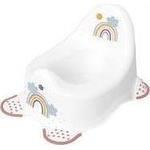 keeeper kids Babytopf "adam Rainbow", weiß mit Aufdruck, mit gummierten Füßen, Material: PP, - 1 Stück (1864810029700)
