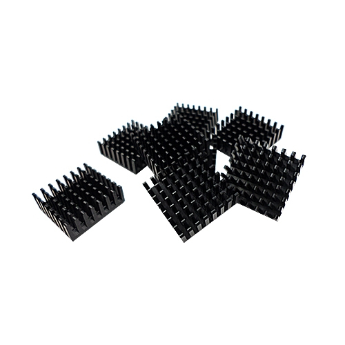 QNAP HS-M2SSD-01 Kühlkörper für M.2 SSD 14x14mm Selbstklebend 8 Stück Schwarz