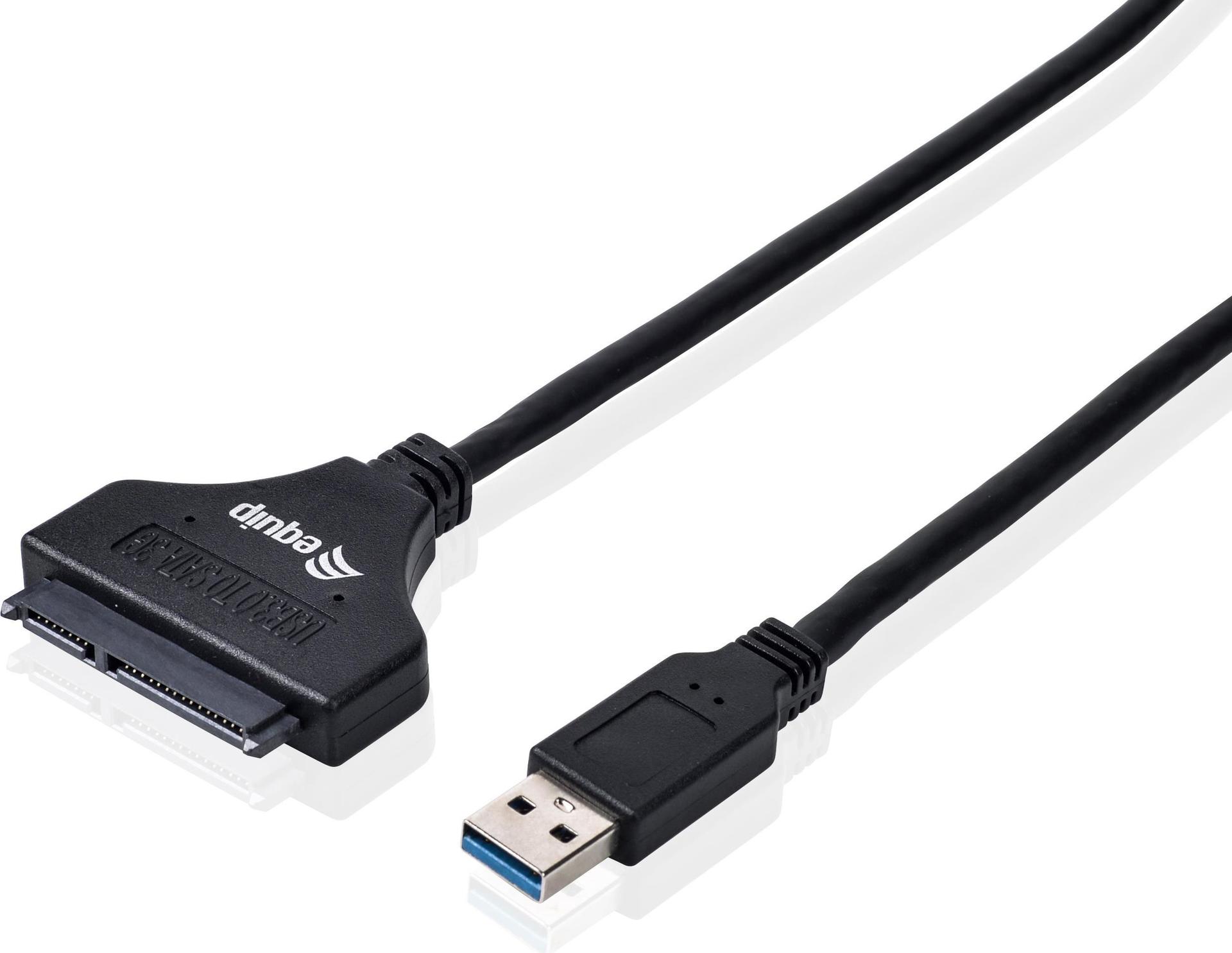 Equip 133471 USB 3.0 A SATA Schwarz Kabelschnittstellen-/adapter (133471)