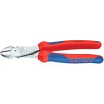 Knipex Werkstatt Kraft-Seitenschneider mit Facette 160 mm 74 05 160 (74 05 160)