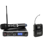 OMNITRONIC Set UHF-301 Empfänger + Sender 823-832/863-865 MHz (20001061)