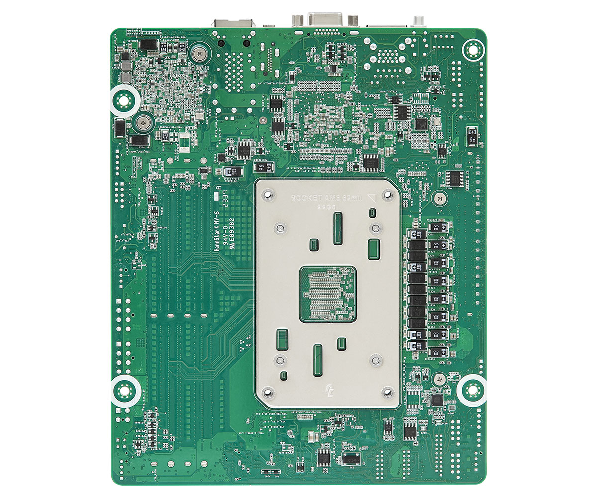 ASRock Rack AM5D4ID-2T/BCM Mainboard Deep Mini-ITX Socket AM5 AMD X300