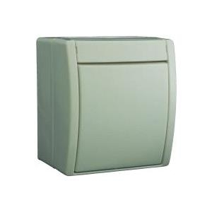 Busch-Jaeger Wechselschalter Ocean Aufputz Weiß 2601/6 W-54 (2601/6 W-54)