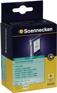 Soennecken Tintenpatrone 81149 wie HP C9392AE 88XL magenta (81149)