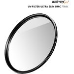 Walimex pro UV-Filter Slim Super DMC 77mm - besonders hochwertiger UV Filter Objektivfilter, Slim nur 2,5 mm,16x Super DMC Vergütung, für Objektivschutz und brilliante Farben, mit Box (1022954)