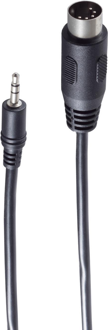 shiverpeaks BS30822 Audio-Kabel 1,5 m 3.5mm DIN (5-pin) Schwarz (BS30822)