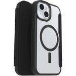Otterbox React Folio MagSafe Series Case | Apple iPhone 15/14/13 | Black Crystal - transparent/schwarz | 77-97827 (77-97827)