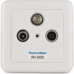 TechniSat TechniPro RV 600-10 Weiß Steckdose (0000/3180)