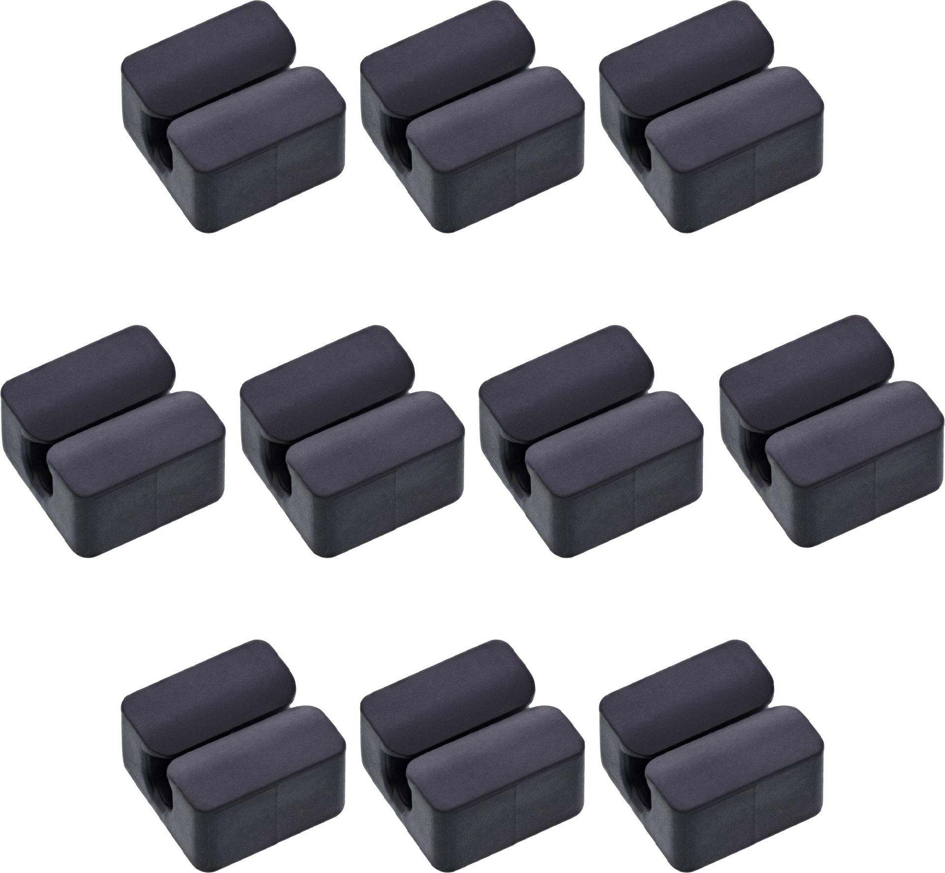 InLine 10er Pack Kabelclip (59971I)