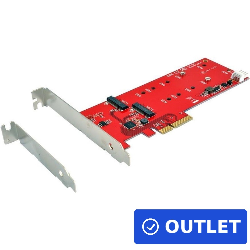 EXSYS EX-3655 Schnittstellenkarte/Adapter Eingebaut M.2 (EX-3655) (geöffnet)