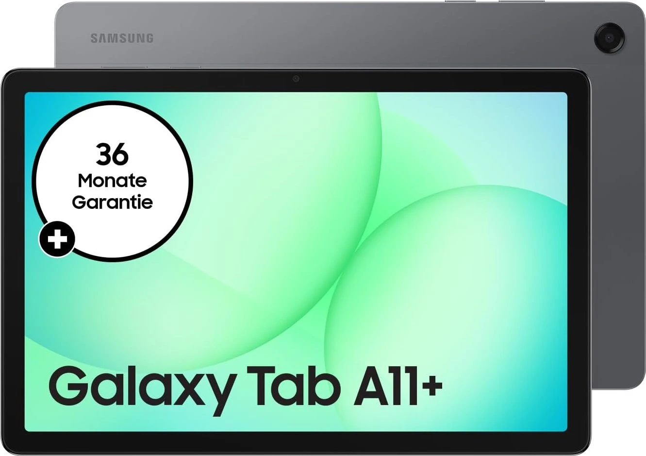 Samsung Galaxy Tab A11+, 27,9 cm (11"), 1920 x 1200 Pixel, 128 GB, 6 GB, grau (SM-X230NZAREUB)