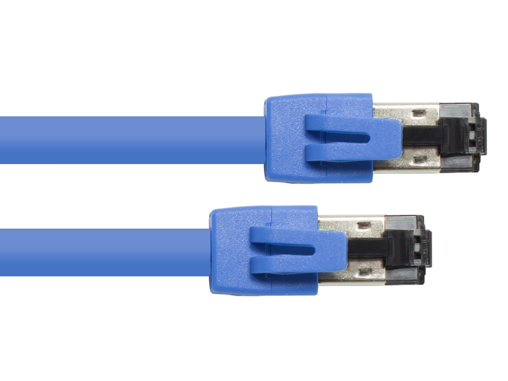 Good Connections 8080-100B Netzwerkkabel Cat8.1 10 m S/FTP (S-STP) RJ-45 Blau