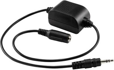 SpeaKa Professional Erdschleifen-Isolator Audio, 2.0 (3.5 mm Klinke) Extender (Verlängerung) über 2-Draht (SP-8638152)