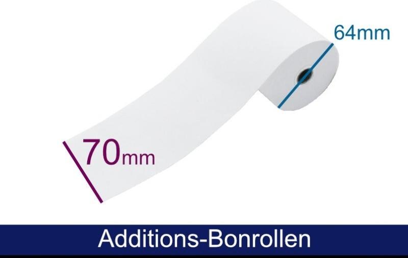 ARTDEV Additionsrolle - Normalpapier HF 69-70 64 12 (B/D/K), ca. 40m (ADN706412)