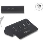 Delock USB 10 Gbps Hub mit 2 USB Type-C™ und 2 USB Typ-A Ports (64259)