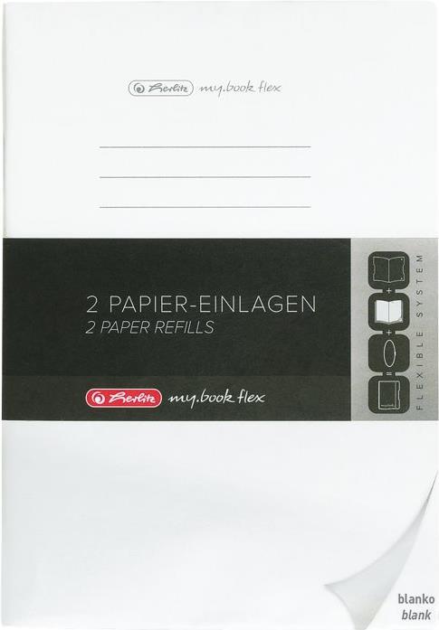 Herlitz 50034109 Notizbuch A4 80 Blätter Weiß (50034109)