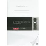 Herlitz 50034109 Notizbuch A4 80 Blätter Weiß (50034109)