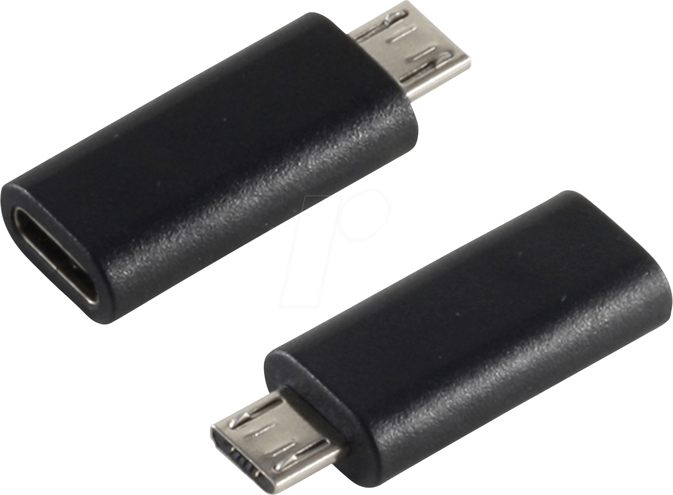 shiverpeaks BS14-05019 Kabeladapter USB Micro-B USB Typ-C Schwarz (BS14-05019)