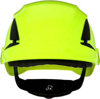 3M SecureFit X5514NVE-CE-4 Schutzhelm mit UV-Sensor Neon-Grün EN 397 (X5514NVE-CE-4)