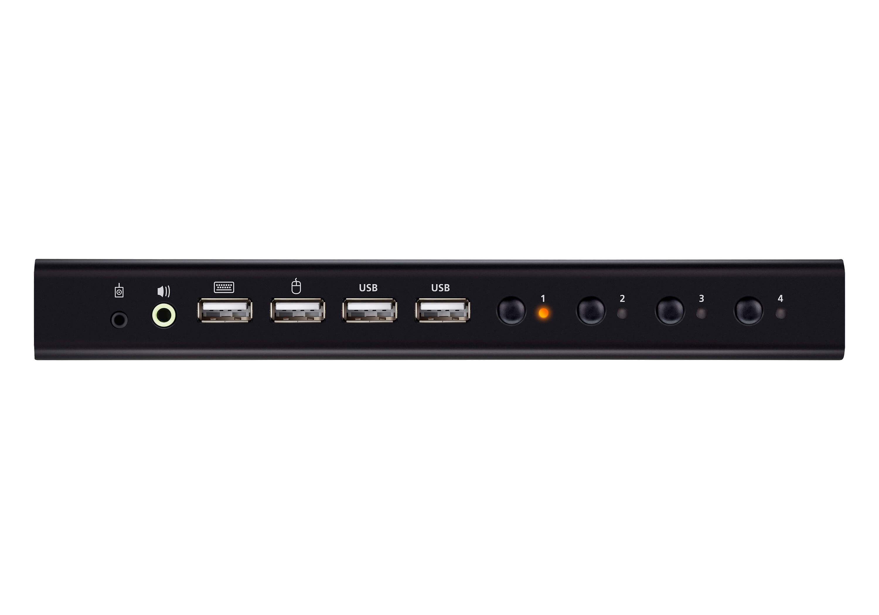 ATEN CS784H 4-Port USB HDMI KVM-Switch Schwarz