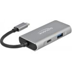 Delock Hub 3 x USB 3,2 Gen 2 + 1 x USB-C 3,2 Gen 2 (63261)