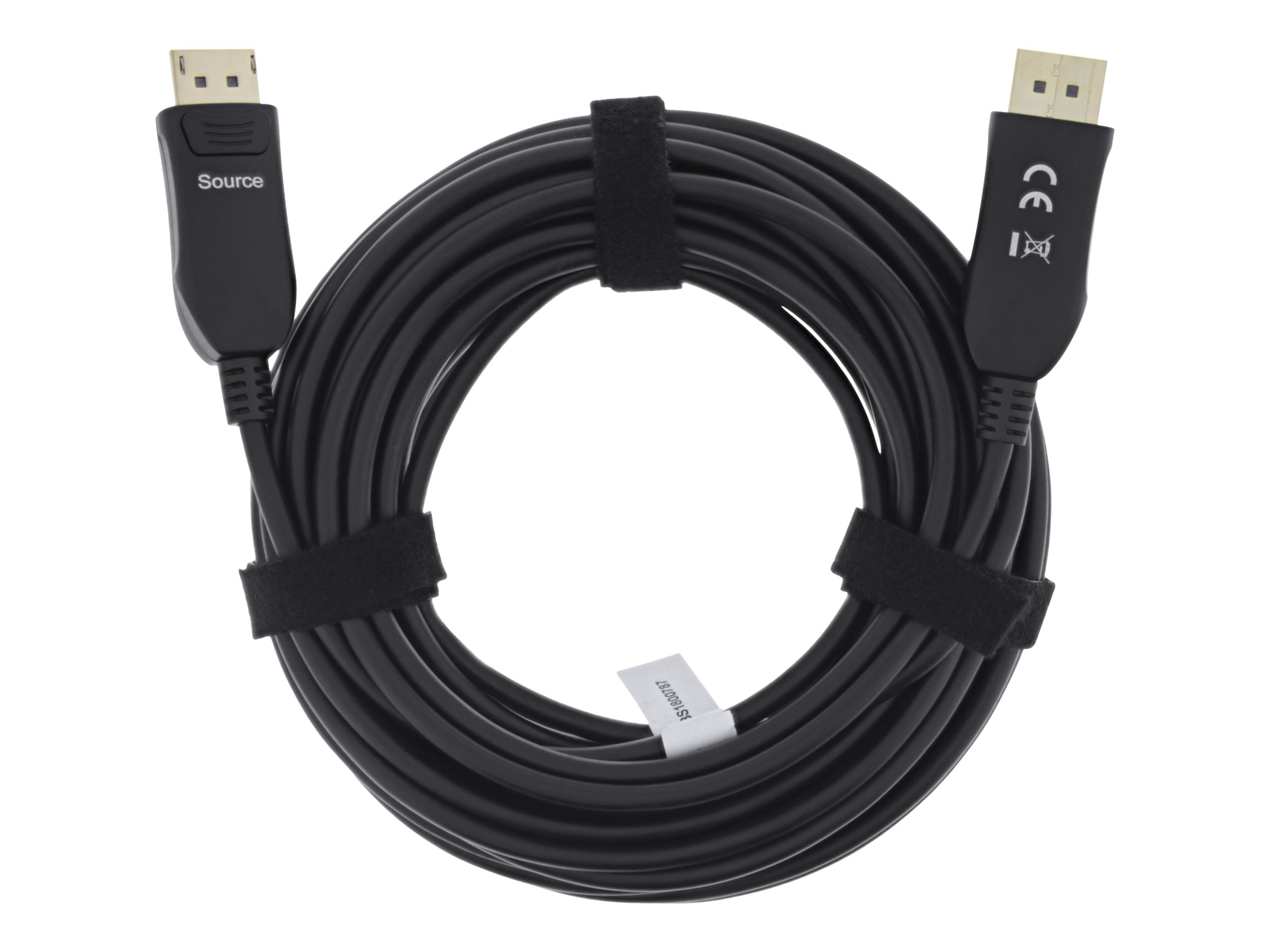 InLine DisplayPort 1.4 AOC Kabel 40 m Schwarz