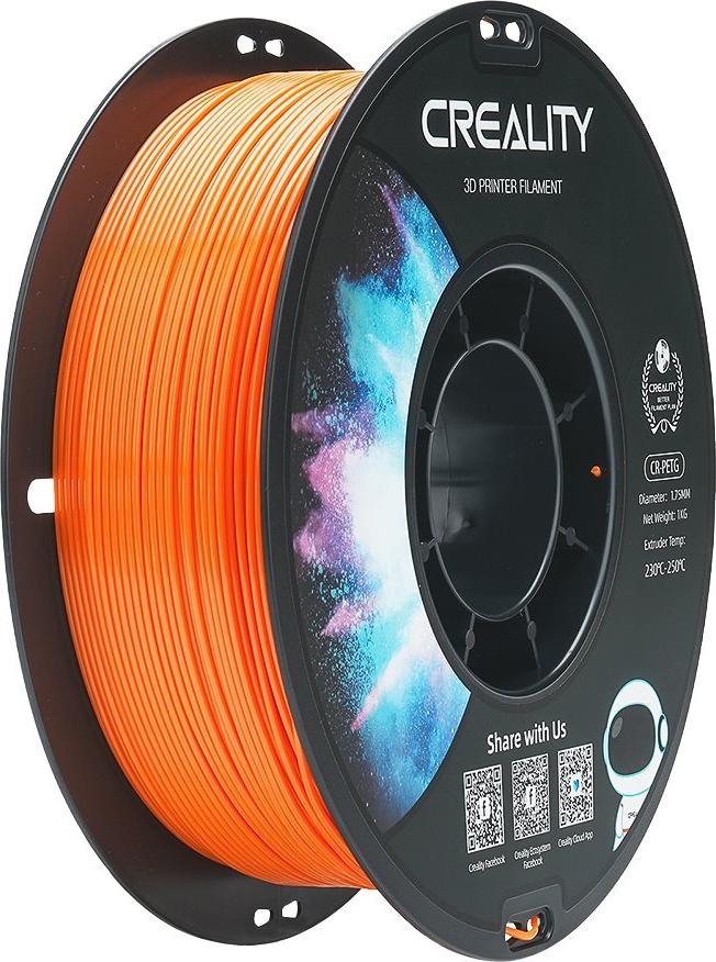 PETG 1,75mm ORANGE 1kg REFILL CREALITY CR 3D FILAMENT (3301030120)