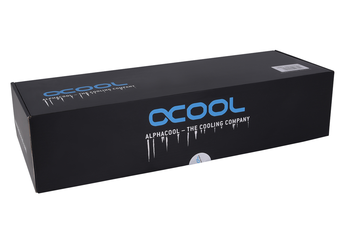 Alphacool NexXxos ST30 Full Copper 240mm Radiator AIO Schwarz