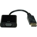 Value 12.99.3136 Videokabel-Adapter 0,2 m VGA (D-Sub) DisplayPort Schwarz (12.99.3136)