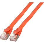 EFB-Elektronik RJ45 Flachpatchkabel Cat.6A U/FTP PVC rot 1,5m Hersteller: EFB Elektronik (K5545RT.1,5)