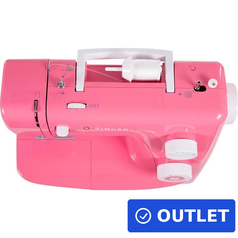 Singer 3223R Simple Nähmaschine rot (Simple 3223R) (B-Ware)