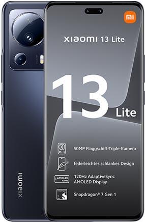Xiaomi 13 Lite 5G Smartphone (MZB0CVVEU)