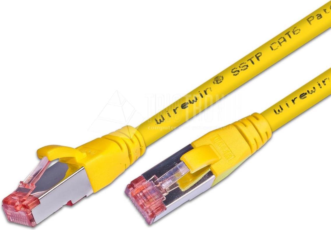 Wirewin PKW-PIMF-KAT6 4.0 GE Netzwerkkabel Gelb 4 m Cat6 S/FTP (S-STP) (PKW-PIMF-KAT6 4.0 GE)