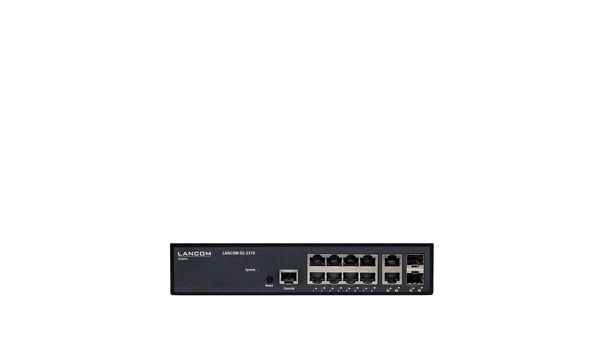 LANCOM GS-2310 Managed Switch 10 Ports Schwarz