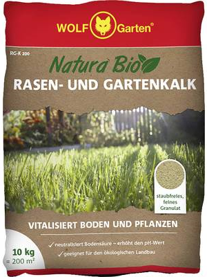 Wolf Garten Rasen- und Gartenkalk" Natura Bio"  RG-K 200 (3836172)